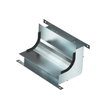 Cotovelo 2 vias para EÜK-2 330x177,7x177,7 Aço galvanizado pelo método Sendzimir