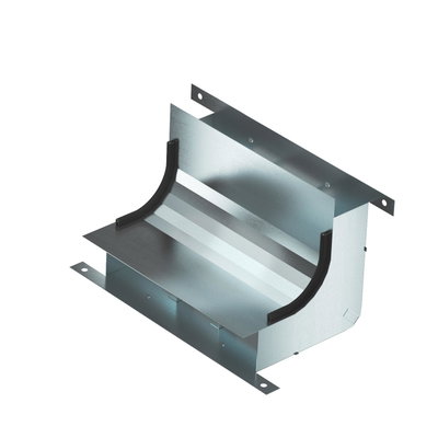 Cotovelo 3 vias para EÜK-2 330x177,7x177,7 Aço galvanizado pelo método Sendzimir