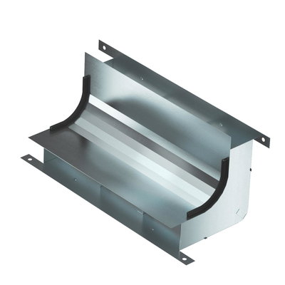 Cotovelo 3 vias para EÜK-2 430x177,7x177,7 Aço galvanizado pelo método Sendzimir