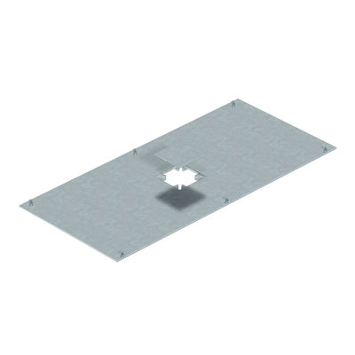 Tampa de montagem para Telitank 800x400x4 Aço galvanizado pelo método Sendzimir