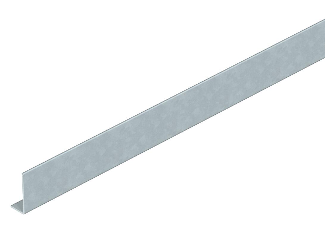 Separador p/ calha instalação superfície Aço galvanizado pelo método Sendzimir