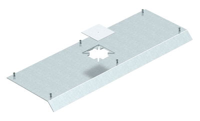 Tampa de montagem parta Telitank Aço galvanizado pelo método Sendzimir