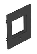 Espelho simples Modul 45 para T12L 71x88x12 Poliamida preto grafite RAL 9011