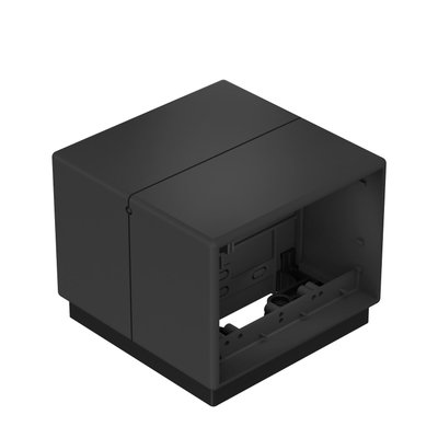 Telitank 118x118x97 Poliamida preto grafite RAL 9011