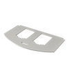 Mounting plate for GES R2 for 2x Typ B Aço inoxidável, livre de ferrugem A2 1.4301