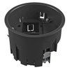Suporte de montagem para GESR2 para 2x 1 Modul 45 Poliamida preto grafite RAL 9011