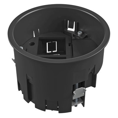 Suporte de montagem para GESR2 para 2x 1 Modul 45 Poliamida preto grafite RAL 9011