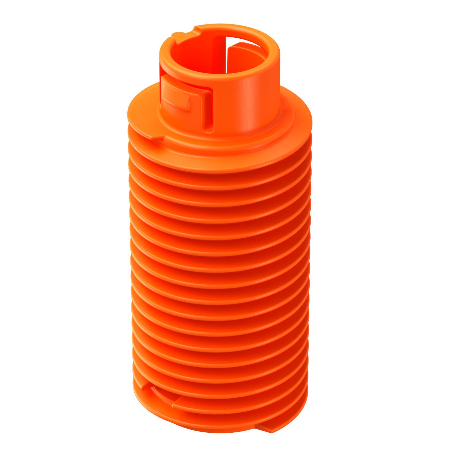 Threaded rod for UZD 140x140x25 Poliamida, reforçada com fibra de vidro cor-de-laranja pastel RAL 2003