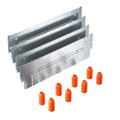 Chapas de elevação lateral para UZD 250-4 350x103x46 Aço galvanizado pelo método Sendzimir