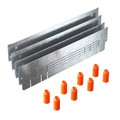 Chapas de elevação lateral para UZD 350-4 450x103x46 Aço galvanizado pelo método Sendzimir