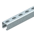 Perfil perfurado, rasgo 22mm 700x41x41 Aço Galvanizado por imersão a quente após maquinação