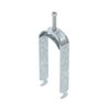 Abraçadeira BBS 2056 dupla 52-58mm Aço Galvanizado por imersão a quente após maquinação