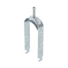 Abraçadeira BBS 2056 dupla 58-64mm Aço Galvanizado por imersão a quente após maquinação
