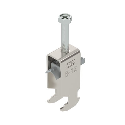 Abraçadeira BBS 2056 dupla 08-12mm Aço inoxidável, livre de ferrugem A2 1.4301 brilhante, pós-tratamento