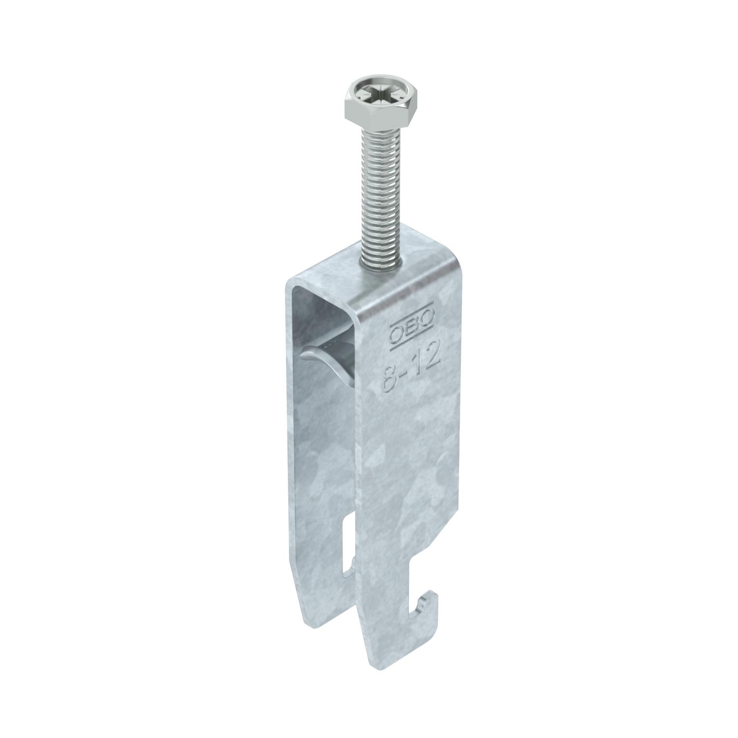 Abraçadeira BBS 2056 tripla 08-12mm Aço Galvanizado por imersão a quente após maquinação