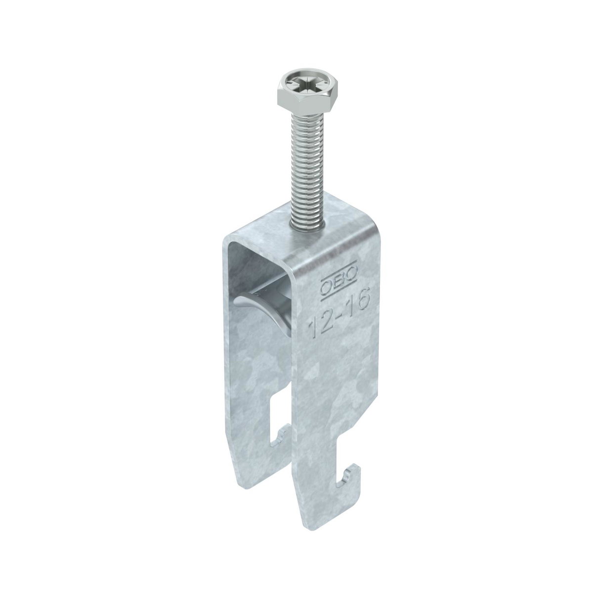 Abraçadeira BBS 2056 dupla 12-16mm Aço Galvanizado por imersão a quente após maquinação