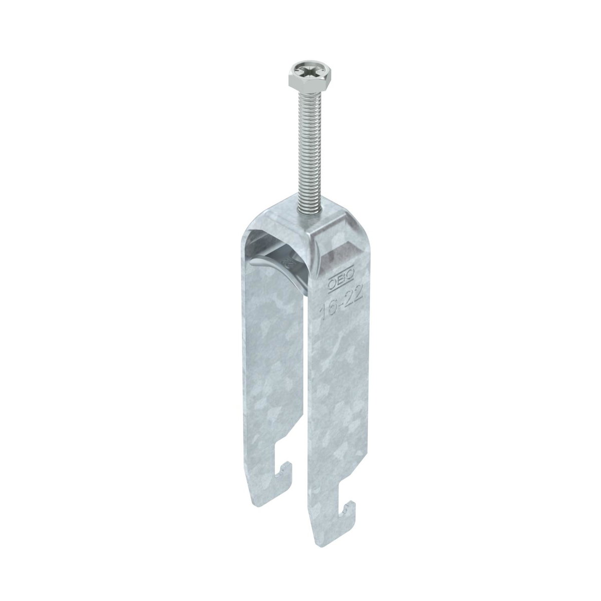 Abraçadeira BBS 2056 tripla 16-22mm Aço Galvanizado por imersão a quente após maquinação