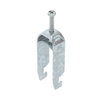 Abraçadeira BBS 2056 dupla 22-28mm Aço Galvanizado por imersão a quente após maquinação