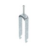 Abraçadeira BBS 2056 tripla 40-46mm Aço Galvanizado por imersão a quente após maquinação