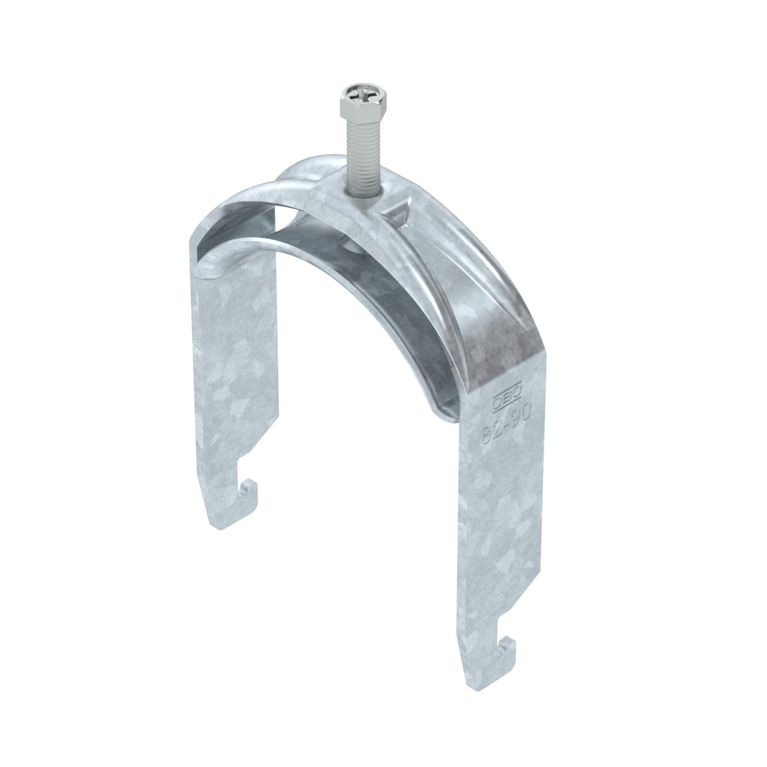 Abraçadeira BBS 2056 82-90mm Aço Galvanizado por imersão a quente após maquinação