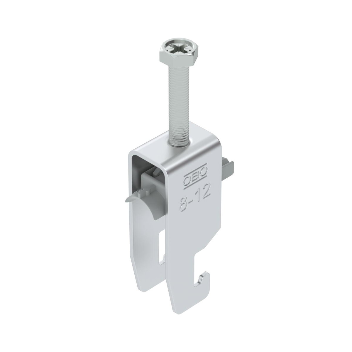 Abraçadeira BBS 2056 dupla 08-12mm Alumínio