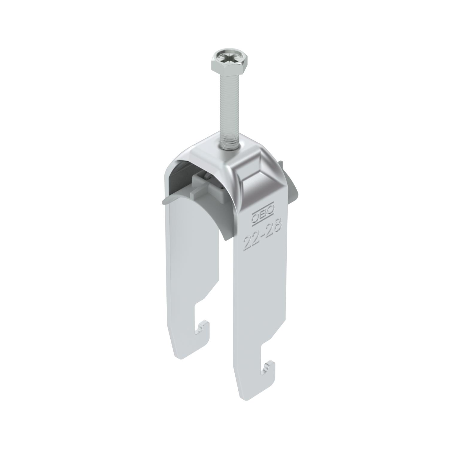Abraçadeira BBS 2056 dupla 22-28mm Alumínio