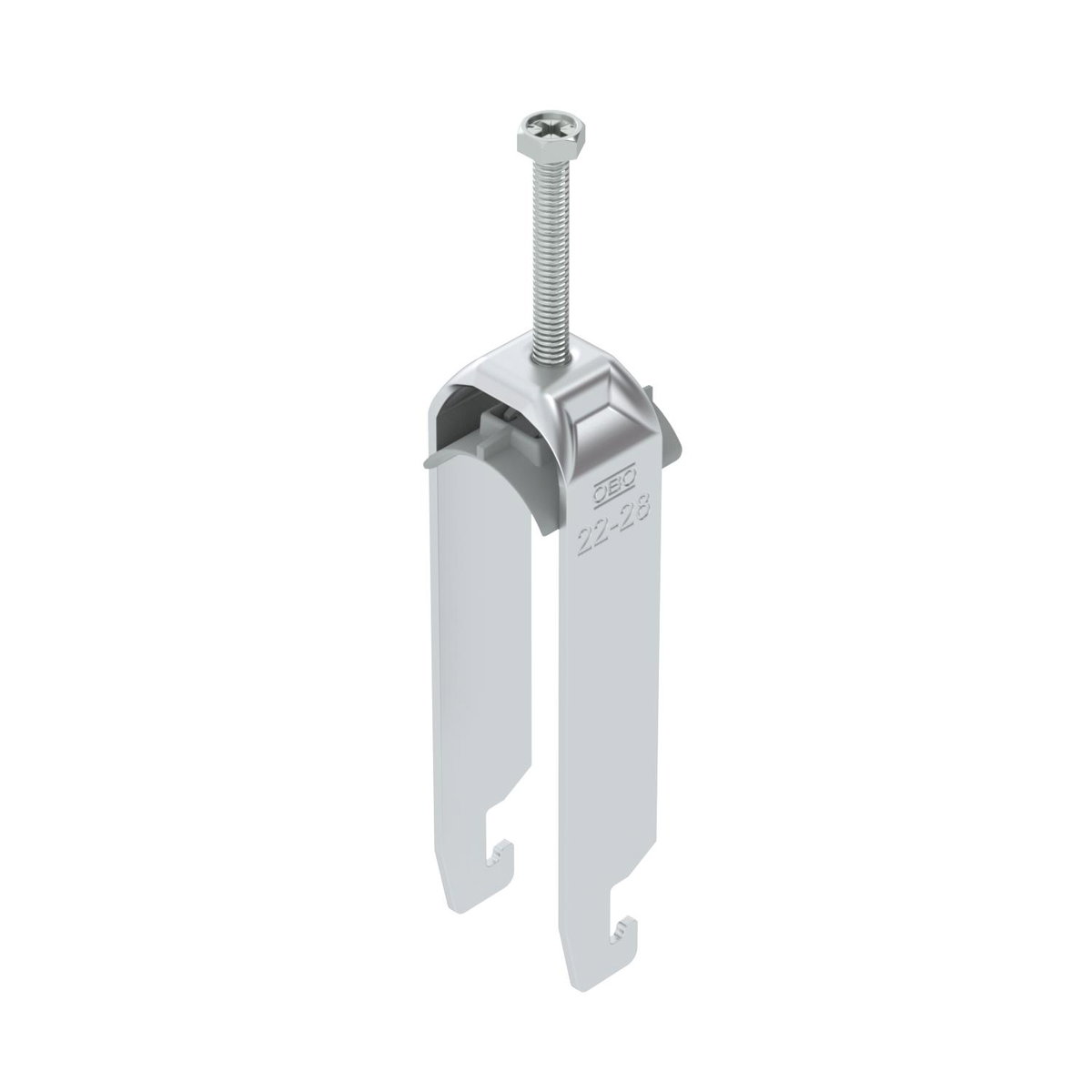 Abraçadeira BBS 2056 tripla 22-28mm Alumínio