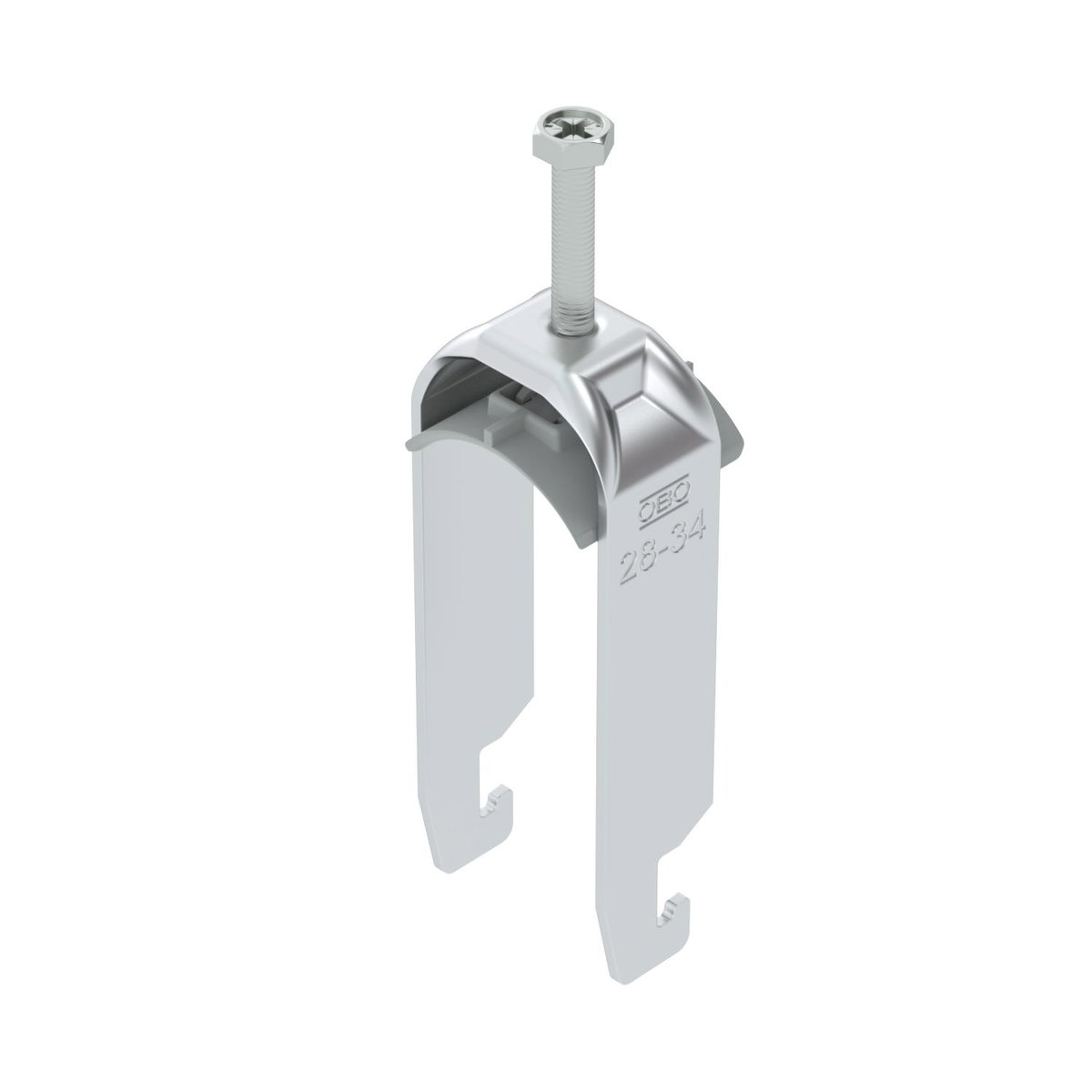 Abraçadeira BBS 2056 dupla 28-34mm Alumínio