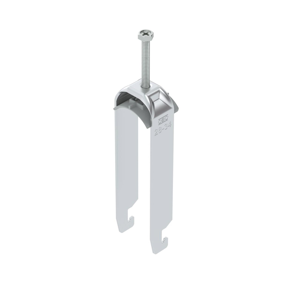 Abraçadeira BBS 2056 tripla 28-34mm Alumínio