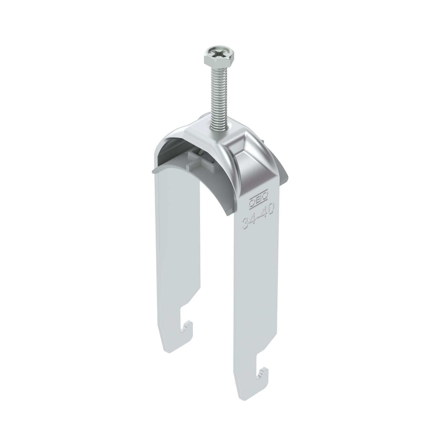 Abraçadeira BBS 2056 dupla 34-40mm Alumínio
