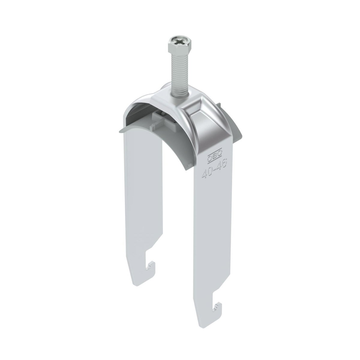 Abraçadeira BBS 2056 dupla 40-46mm Alumínio