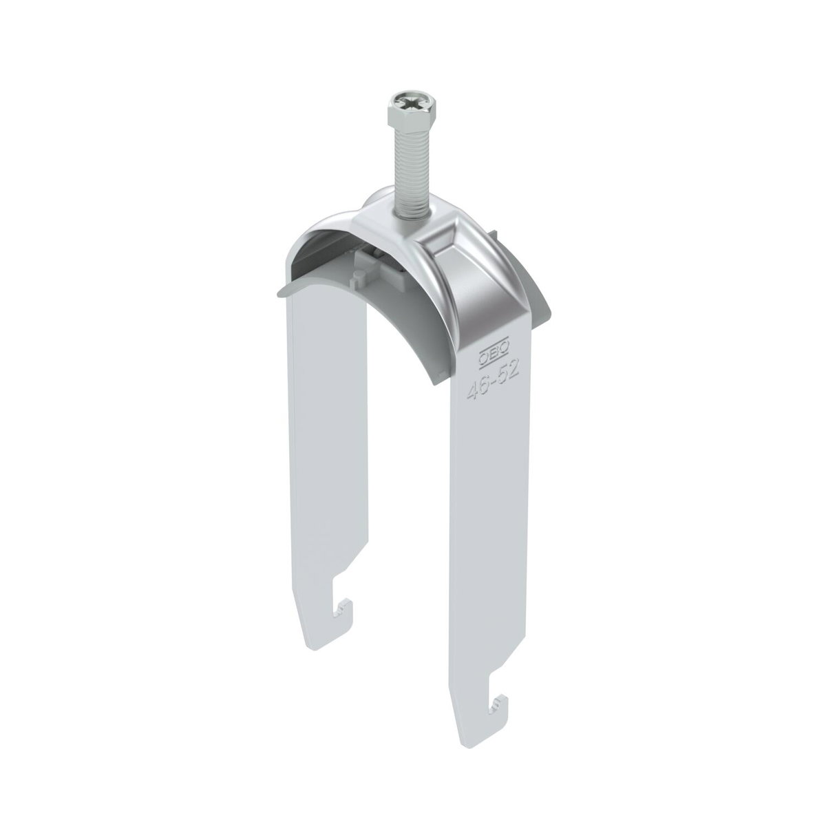 Abraçadeira BBS 2056 dupla 46-52mm Alumínio