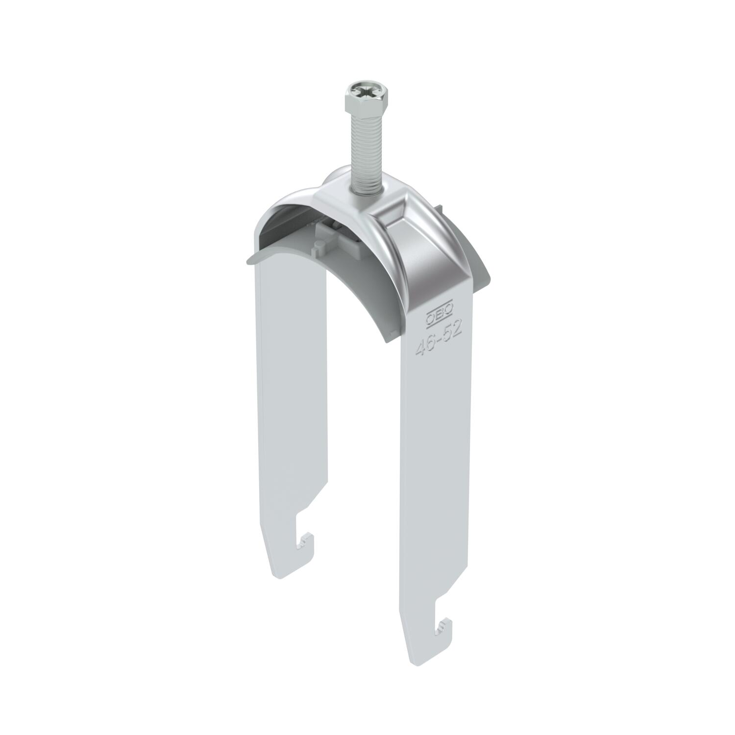 Abraçadeira BBS 2056 dupla 46-52mm Alumínio