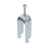 Abraçadeira BBS 2056 dupla 22-28mm Aço Galvanizado por imersão a quente após maquinação