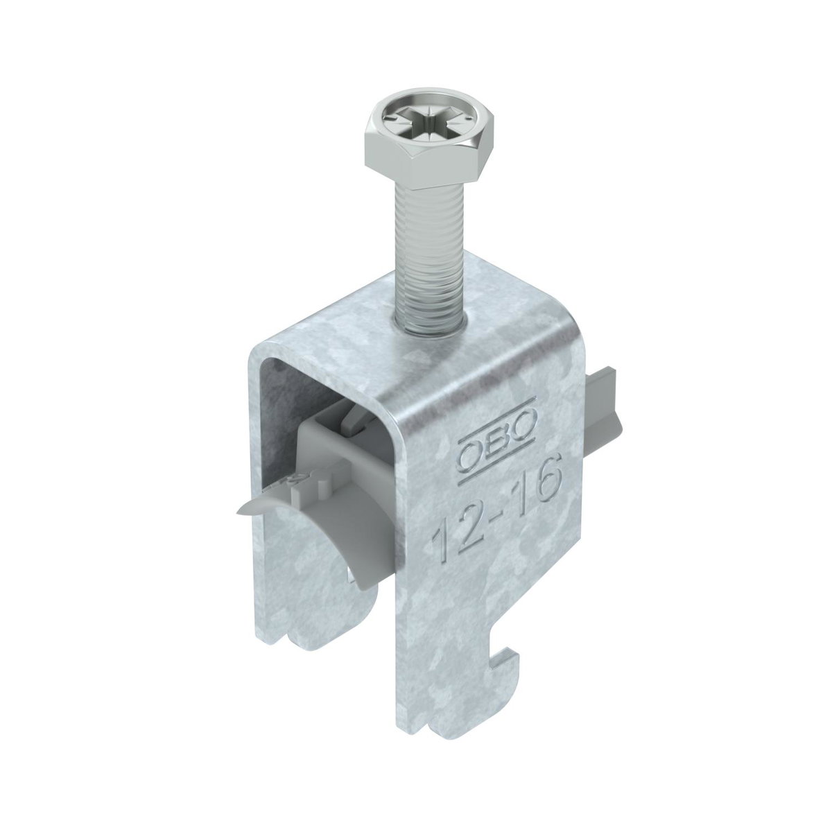 Abraçadeira BBS 2056 dupla 12-16mm Aço Galvanizado por imersão a quente após maquinação