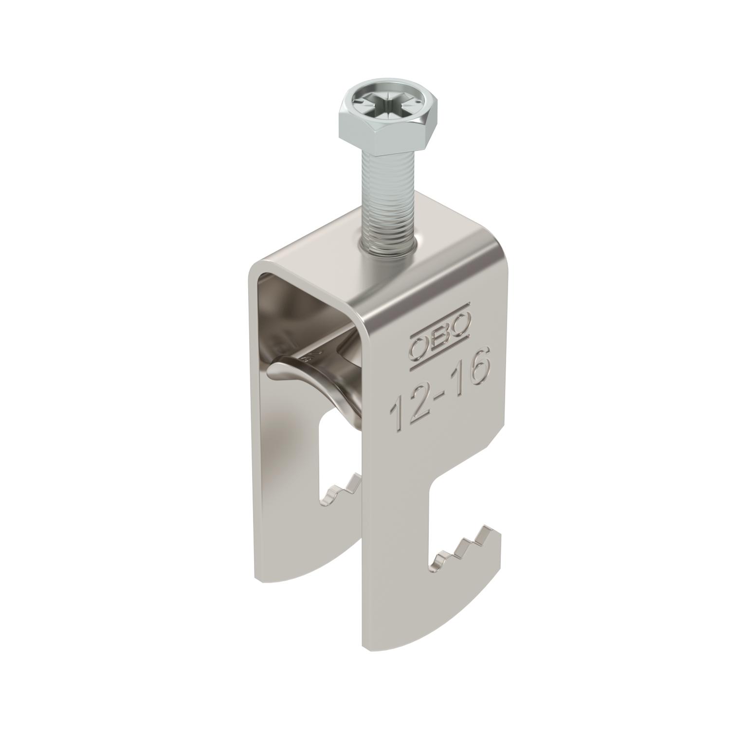 Abraçadeira BBS 2056 12-16mm Aço inoxidável, livre de ferrugem A2 1.4301 brilhante, pós-tratamento