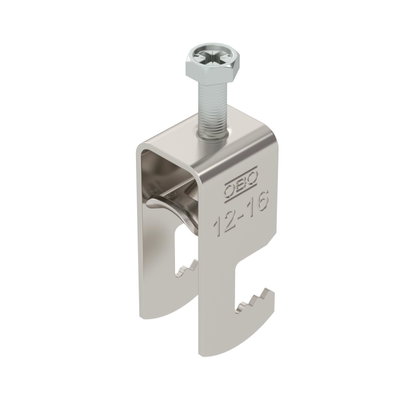 Abraçadeira BBS 2056 12-16mm Aço inoxidável, livre de ferrugem A2 1.4301 brilhante, pós-tratamento
