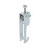 Abraçadeira BBS 2056 dupla 08-12mm Aço Galvanizado por imersão a quente após maquinação