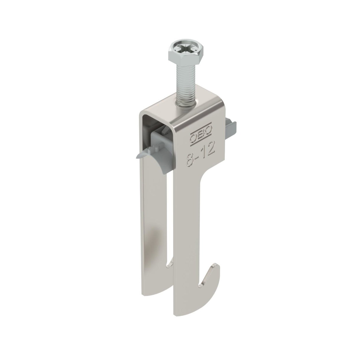 Abraçadeira BBS 2056 08-12mm Aço inoxidável, livre de ferrugem A2 1.4301 brilhante, pós-tratamento