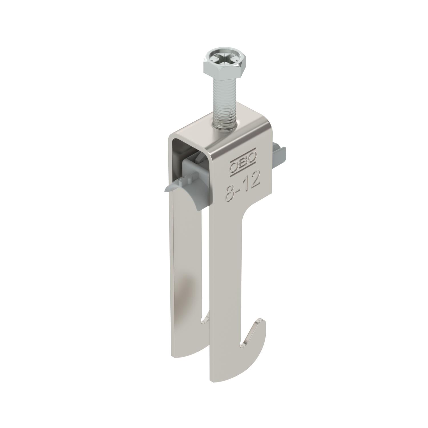 Abraçadeira BBS 2056 08-12mm Aço inoxidável, livre de ferrugem A2 1.4301 brilhante, pós-tratamento