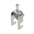 Abraçadeira BBS 2056 22-28mm Aço inoxidável, livre de ferrugem A2 1.4301 brilhante, pós-tratamento