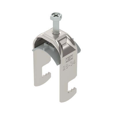 Abraçadeira BBS 2056 28-34mm Aço inoxidável, livre de ferrugem A2 1.4301 brilhante, pós-tratamento