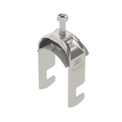 Abraçadeira BBS 2056 34-40mm Aço inoxidável, livre de ferrugem A2 1.4301 brilhante, pós-tratamento