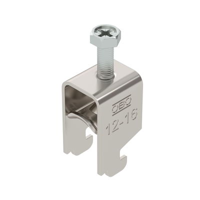 Abraçadeira BBS 2056 12-16mm Aço inoxidável, livre de ferrugem 1.4301 A2 1.4301 brilhante, pós-tratamento