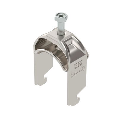 Abraçadeira BBS 2056 34-40mm Aço inoxidável, livre de ferrugem 1.4301 A2 1.4301 brilhante, pós-tratamento