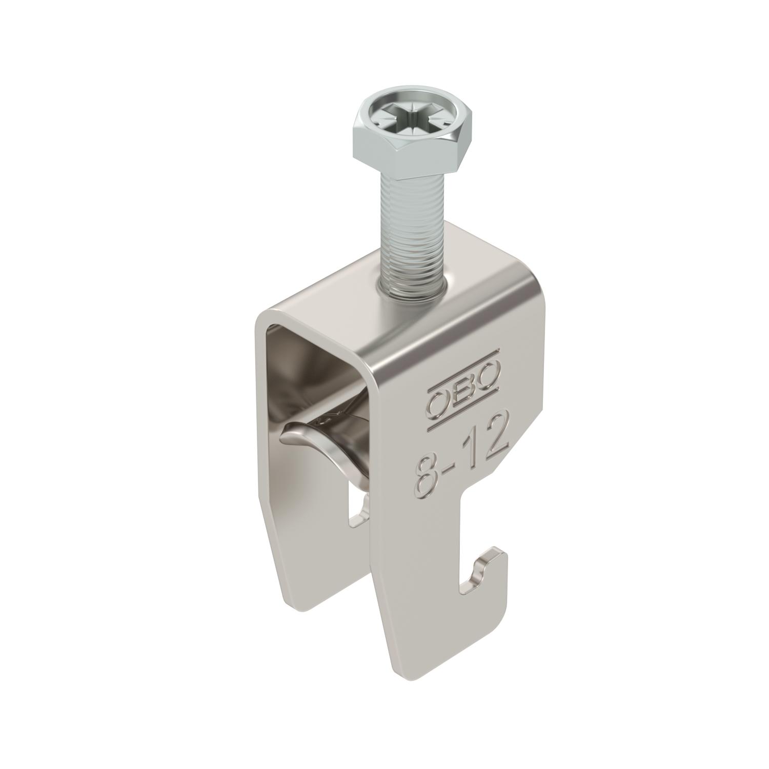 Abraçadeira BBS 2056 8-12mm Aço inoxidável, livre de ferrugem A2 1.4301 brilhante, pós-tratamento