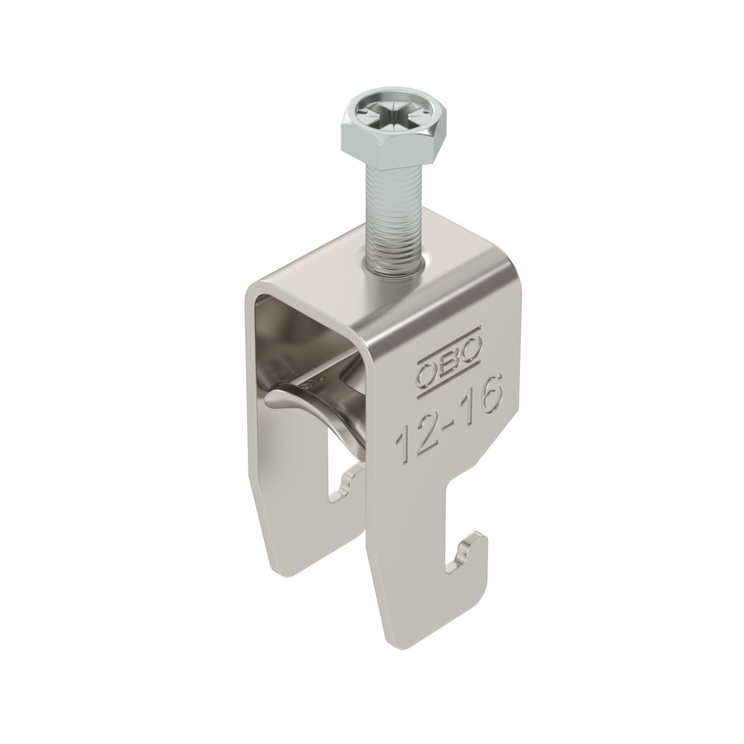 Abraçadeira BBS 2056 12-16mm Aço inoxidável, livre de ferrugem A2 1.4301 brilhante, pós-tratamento