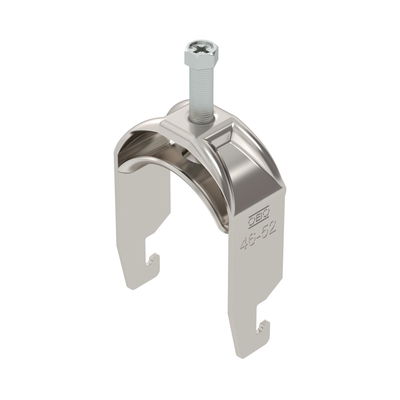 Abraçadeira BBS 2056 46-52mm Aço inoxidável, livre de ferrugem 1.4301 A2 1.4301 brilhante, pós-tratamento