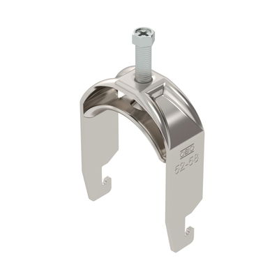 Abraçadeira BBS 2056 52-58mm Aço inoxidável, livre de ferrugem 1.4301 A2 1.4301 brilhante, pós-tratamento
