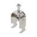 Abraçadeira BBS 2056 22-28mm Aço inoxidável A4 1.4571 brilhante, pós-tratamento